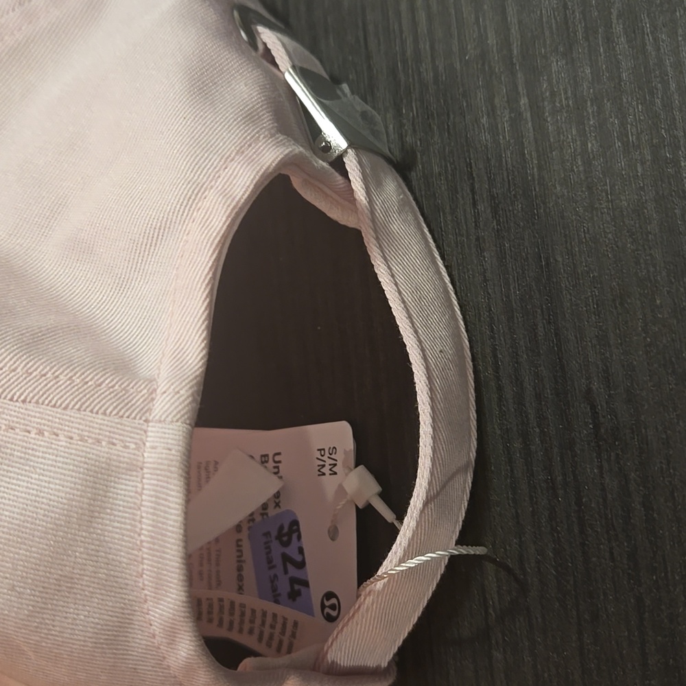 Lululemon Unisex Pink Classic Ball Cap S/M  NWT - Picture 3 of 6